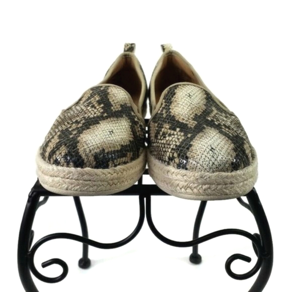 Clarks Azella Theoni Snake Print Slip-On Espadrille Loafers Womens US 12 - Picture 2 of 9